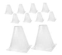 ibasenice 10pièce Couverture Végétale pour Plantes Couverture Isolante pour Semis Cloches De Démarrage De Jardin Réutilisables Housse Contre Le Gel De Jardin Housse De Mini-abri pour Protect