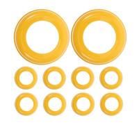 ibasenice 10pièces Bagues De Biberon Réutilisables Anneaux Centraux à Visser Anti-fuites Faciles à Nettoyer