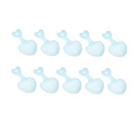 ibasenice 10pièces Pelle à Nourriture pour Chien Cuillère pour Animaux De Compagnie Lot de Cuillères pour Hamsters Et Reptiles Facile à Remplacer