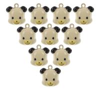 ibasenice 10pièces Pet Metal Bells for Dog and Cat Collars Small Craft Bells Lightweight DIY Hanging Charms for Puppy Accessories