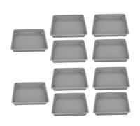 ibasenice 10pièces Plateau Simple pour Pot De Fleurs Plaque De Base Bac à Eau pour Pot De Fleurs Domestique Et Créatif