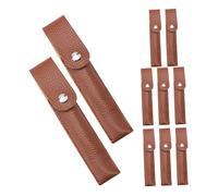 ibasenice 10pièces Pochette de Rangement pour Pinces à Extensions de Cils Étui Vide pour Outils de Greffe de Cils Trousse de Voyage pour Professionnels et Amateurs Protection la Poussière