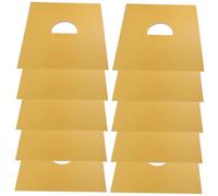 ibasenice 10pièces Pochettes De pour Disques Vinyles Housses Extérieures Vinyle avec Ouverture pour Préserver Vos Albums pour Rangement Et Affichage