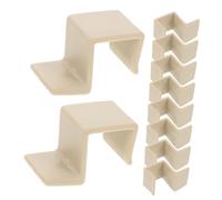 ibasenice 10pièces Supports De Lit Pour Accessoires De Crèche Crochets De Rail De Lit Plastique Fixations De Cadre De Système De Sécurisation Pour