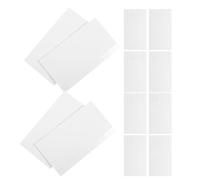 ibasenice 12 Feuilles Carrés de Mousse de Montage Blancs Eva Double Face