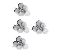 ibasenice 12 pièces Boîte de Rangement pour Balles de Tennis Conteneur Transparent PVC Étui Pratique pour Balles Protection Réutilisable pour Jeux Extérieurs et Tennis