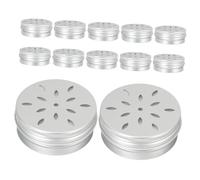 ibasenice 12 pièces Boîte Entraînement Aux pour Chiens Contenant Aluminium Outil de Dressage pour Petits Chiens Kit de Formation Aroma pour Travail de Recherche Canine