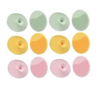 ibasenice 12 Pièces Brosse De Massage Chevelu Silicone Avec Shampoing Brosse Exfoliante Pour Garçon Fille Masseur De Chevelu Nés Avec Poignée Ergonomique