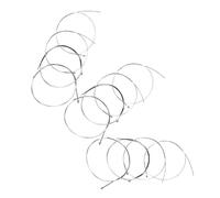 ibasenice 12 Pièces Cordes de Violon avec Tête à Boule Nickelée Ensemble Complet pour Instruments Sonorité Riche et Durabilité Élevée