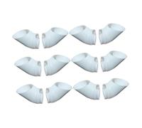 ibasenice 12 Pièces Pots Hydroponiques Plastique de Culture Sol Tasses pour Plantes pour Fenêtres Cultivez Intérieur Extérieur