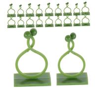ibasenice 120 Pièces Clips Auto Adhésifs pour Plantes Grimpantes Lot de Fixations Transparentes pour Créer Verts à Fixation Facile Vignes Plantes Intérieur