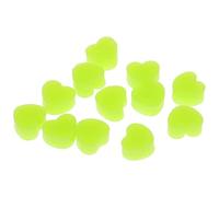 ibasenice 12pcs Bouchons D'oreilles en Silicone Souple Vert, Étanches et Ajustables pour Dormir et Natation, Protection Auditive pour Garçon et Filles et Adultes, du Bruit