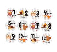 ibasenice 12pièces Autocollants Pour Garçon Fille Stickers Animaux Auto-adhésifs Pour De Et Photographie Nouveaux-