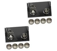 ibasenice 12pièces Couvercle De Bouton De Cuisinière De Sécurité Pour Garçon Fille Verrouillage De Four Garde De Sécurité Pour Cuisine Prévention Des Fuites De