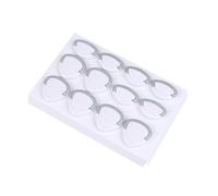 ibasenice 12pièces Protège Prise Électrique Pour Cache Prise Sécurisé Pour Prévenir Les Risques Électriques à Domicile