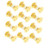 ibasenice 12pièces Ressort De Poupée Argile Décoratif Base à Ressort Adhésive pour Poupée Balançoire Petite