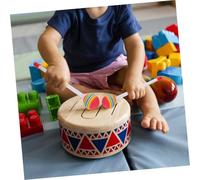 ibasenice 14 pièces Baguettes de Percussion Arc Ciel pour Garçon Fille Maillets Mousse Forme Sucette Tambour Éveil Musical pour Tout Petits Stimulation Du Rythme Méthode Orff
