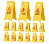 ibasenice 15 pièces Éducatif Garçon Fille Miniature Signalisation Routière et Barrières de Parking Jeu de Simulation Trafic pour Apprentissage Sécurité Routière Classe