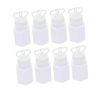 ibasenice 16pièces Flacons Bulle Savon Vide pour Garçon Fille Bouteilles Souffleur Bulles Mariage Durables avec Baguettes Bubble Wand Jeu Extérieur Fête Garçon Fille