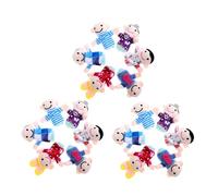 ibasenice 18 Pcs Family Finger Puppets Set Soft Storytelling Hand Puppets for Early Education Role Play and Interactive Learning Activities
