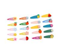 ibasenice 1ensemble Barrettes à Cheveux Pour Garçon Fille De Clips Fruits Et Fleurs Colorés Décoration Capillaire Mignonne Pour Bébés Et Jeunes Filles Parfaites Pour Fêtes Et