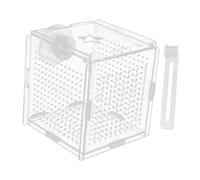 ibasenice 1Ensemble Boîte Élevage Ventouses et Crochet Transparent pour Séparateur de Réservoir pour Taux de Survie