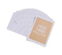 ibasenice 1ensemble Cartes Mensuelles Pour Bébés De Autocollants Colorés Pour Capturer Les Jalons Du Année Pour Photos De Grossesse Et Nouveaux-nés