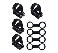 ibasenice 1Ensemble Fixations pour Tuba de Plongée Accessoires Flexibles et Durables pour Masques de Plongée et Tubas Compatibles Plupart Modèles