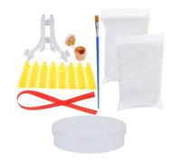 ibasenice 1ensemble Kit De Souvenir De Création Avec Impressions Supports Et Accessoires Pour Shower Et De Naissance