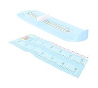 ibasenice 1ensemble Règle De Mesure Stickers Muraux Pour Garçon Fille Avec Design Cartoon Outil De Mesure Et Facile à Utiliser