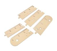 ibasenice 1ensemble Règle Pour Mesurer La Toise De Épissée Installation Sans Perçage Souvenirs Inoubliables De