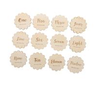 ibasenice 1ensemble Set De Pour Mensuelles Garçon Fille De Pour Annonce De Naissance Et Photos