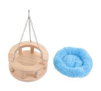 ibasenice 1Ensemble Suspendu pour Hamster avec Coussin Chaud pour Petits Animaux de Compagnie pour Cages et Moments de Jeu