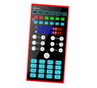 ibasenice 1pièce Carte Mobile pour Diffusion Direct Mixeur Audio Compact avec Modulateur De Voix Bruit Compatible avec Ordinateurs Et Smartphones