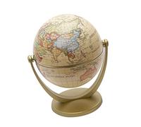 ibasenice 1pièce Globe Vintage Décor De Bureau Ornement Géographique Anglais Avec Design Élégant Petite Artisanat Fait Main Pour Éveiller La Curiosité