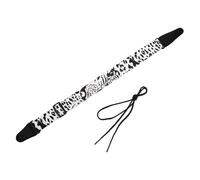ibasenice 1pièce Sangle de Guitare Élégante Imprimée Noir et Blanc Ceinture Confortable pour Guitare Électrique Soulage Pression Épaule et Dos Accessoire Musical pour Concerts et Fêtes