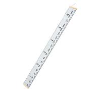 ibasenice 1pièce Toise Murale Garçon Fille Règle De Croissance Décorative Toile Et Gris Pour Mesurer La Hauteur Des Garçon Fille La Chambre Salle De Bain Ou Bureau