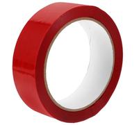ibasenice 1rouleau Ruban Adhésif de Sécurité Tamper Evident avec Fonction Voidopen Rouge pour Scellage Anti-effraction et Protection le Vol Adhésif Puissant pour Emballage Sécurisé de Colis