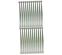 ibasenice 2 Ensembles Connecteurs De Support pour Plantes Tuteurs pour Et Vignes Accessoires De Treillis Réglables pour Jardinage 12 Pièces * 2