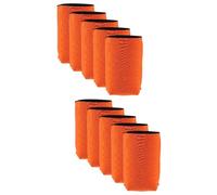 ibasenice 2 Ensembles Couverture De Bouilloire Manchons De Canette De Bière Isolés Boire du Refroidisseur Peut Refroidir Les Manches Manchons De Boisson Orange 5 Pièces * 2