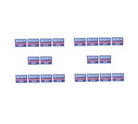 ibasenice 2 Ensembles Drapeaux De Soutien Pour Élection Bannières Imprimées Aux Intempéries 10 Pièces * 2
