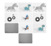 ibasenice 2 Ensembles Jeu Illusion Visuelle à Optique avec Images Apprentissage Stem Physique Animation Rayée pour Éducation Précoce