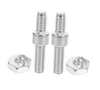 ibasenice 2 Ensembles Lot Goujons et Écrous de Tendeur pour Tronçonneuse Accessoire de Remplacement Acier Compatible Maintien Chaîne pour Usage Professionnel et Entretien Paysager