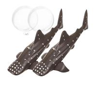 ibasenice 2 Ensembles Ornement Flottant de Requin Baleine pour Aquarium Décoration Suspendue Résistante à Eau pour Décor Aquarium Poissons