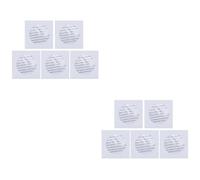 ibasenice 2 Ensembles Patches De Réparation Auto Adhésifs pour Produits Gonflables Réparation Durable Et Étanche pour Tentes Bouées Et Autres Accessoires 5 Pièces * 2