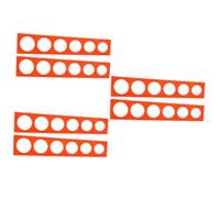 ibasenice 2 Ensembles Règle De Mesure pour Cerises De Outil Pratique pour Classifier Diamètre Fruits Jauge De Diamètre pour Marchés 2 Pièces * 2