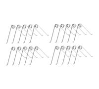 ibasenice 2 Ensembles Ressorts De Remplacement pour Sécateurs Lot de Ressorts V Acier Inoxydable Accessoires pour Haies Installation Facile Et Durable 10 Pièces * 2