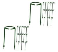 ibasenice 2 Ensembles Support De Plantes Grimpantes Lot de Supports pour Plantes Orchidées Étagère De Jardin Résistante pour Fleurs Intérieur Et Extérieur 15 Pièces * 2