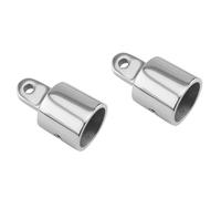 ibasenice 2 Pièces Accessoire Acier Inoxydable pour Housse Bateau Coulissante pour Raccord Dessus Bimini Fixation Durable pour Stabilité et Sécurisée Store Bateau