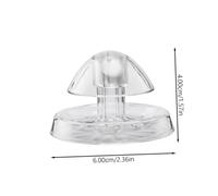 ibasenice 2 pièces Accessoire Escargot Transparent pour Aquarium Piège à Limaces et Escargots Facile à Installer sans Produits Chimiques pour Aquarium Bassin et Poissonnière Lot de Petit